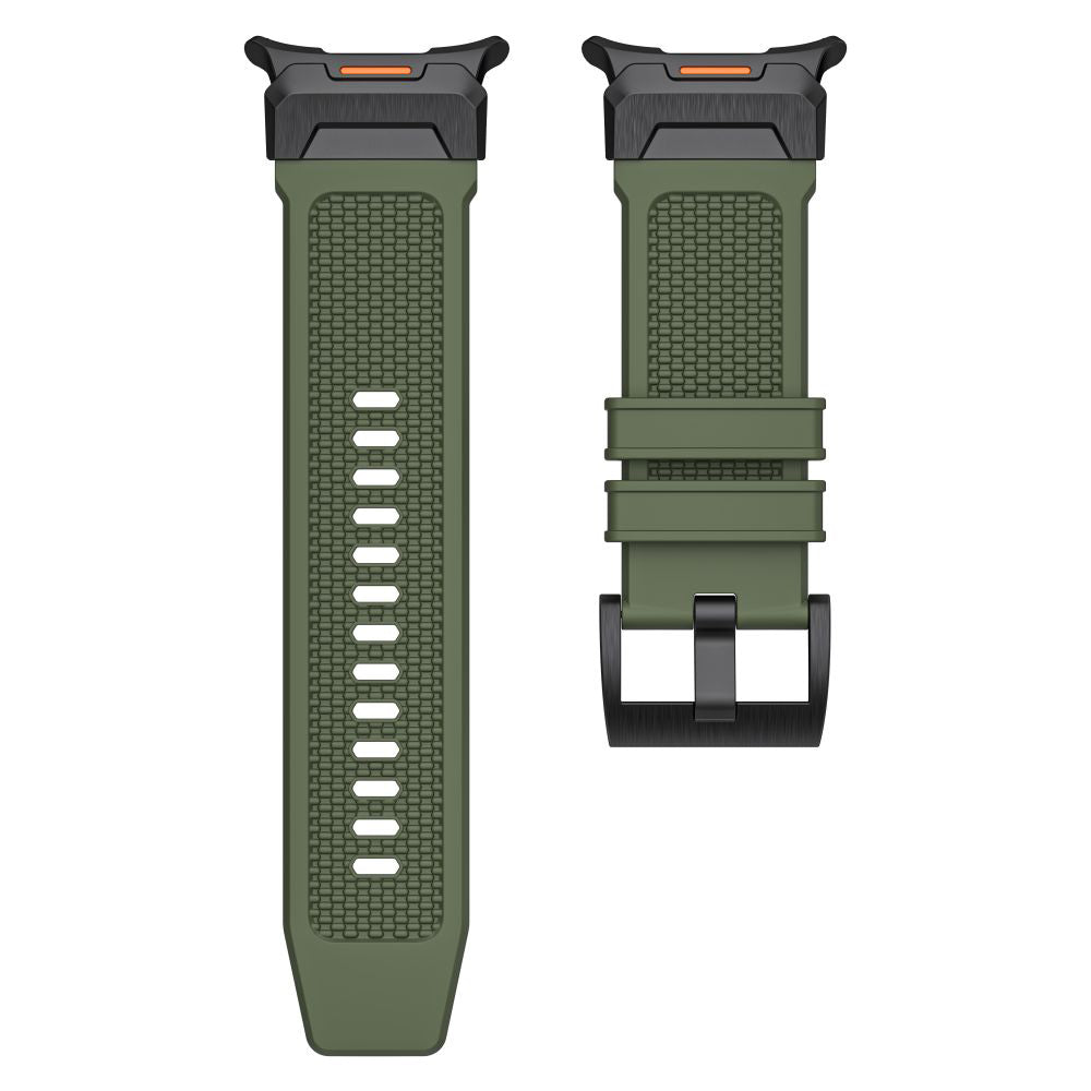 Cinturino Techsuit W068 per Samsung Galaxy Watch Ultra, Verde Nero