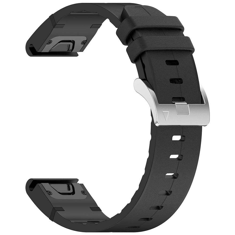 Cinturino Techsuit W071 per Garmin Watch Fenix Series, 26mm, Nero
