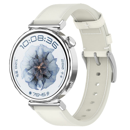 Cinturino Techsuit W073 per Huawei Watch / Garmin Watch Series, 18mm, Bianco