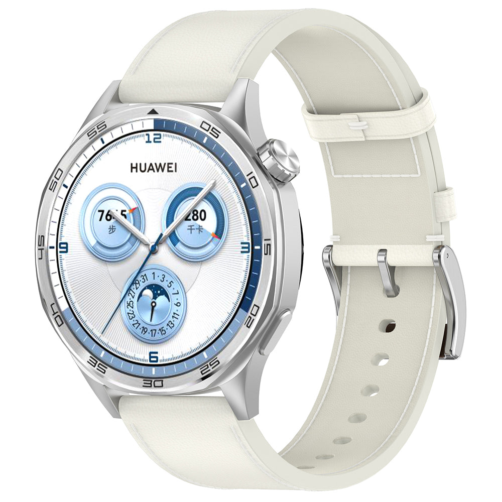 Cinturino Techsuit W073 per Samsung Galaxy Watch / Huawei Watch Series, 22mm, Bianco