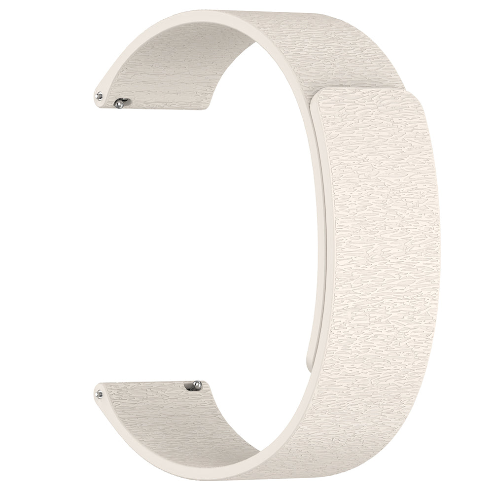 Cinturino Techsuit W074 per Huawei Watch / Garmin Watch Series, 18mm, Beige