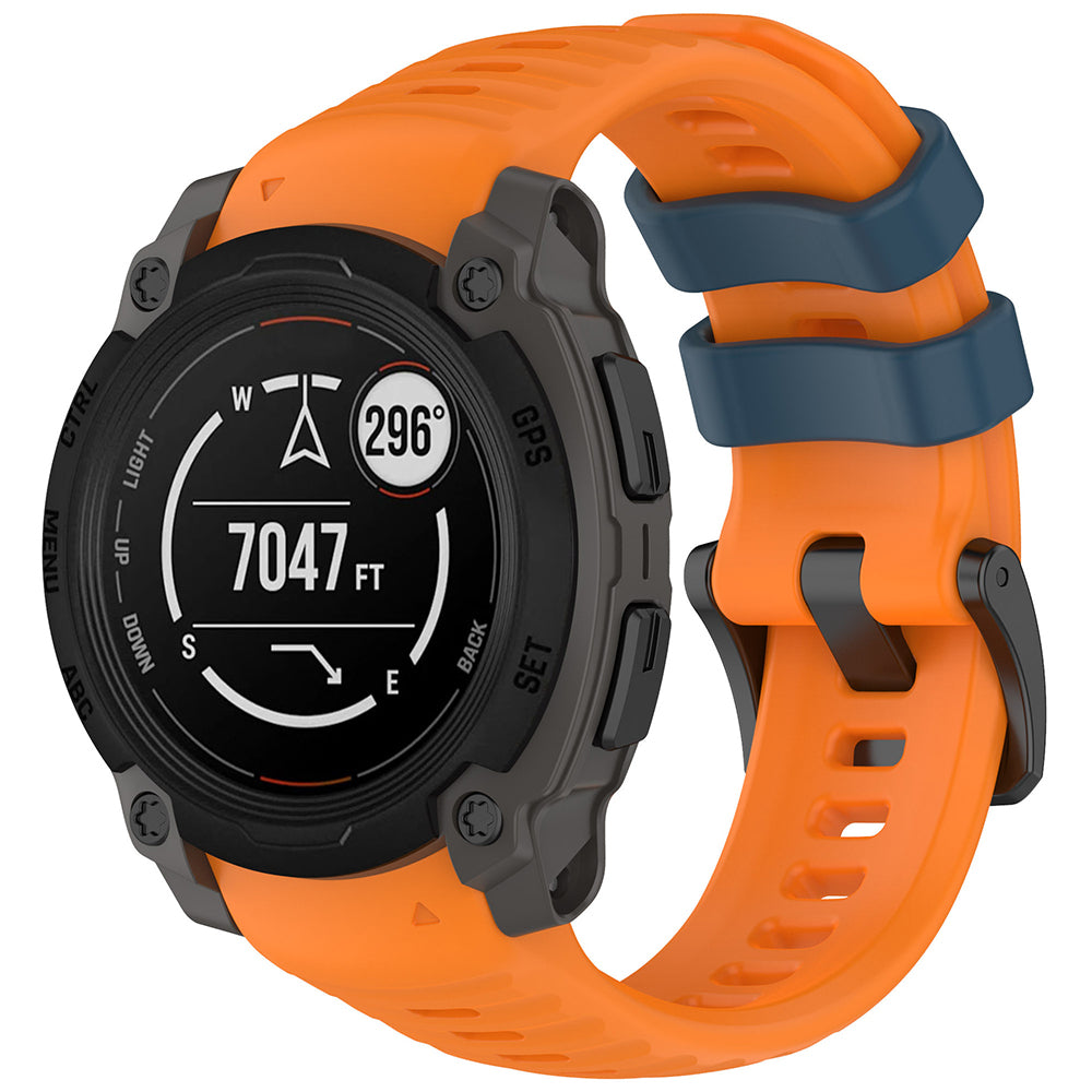 Cinturino Techsuit W076 per Garmin Instinct E 40mm, Arancione