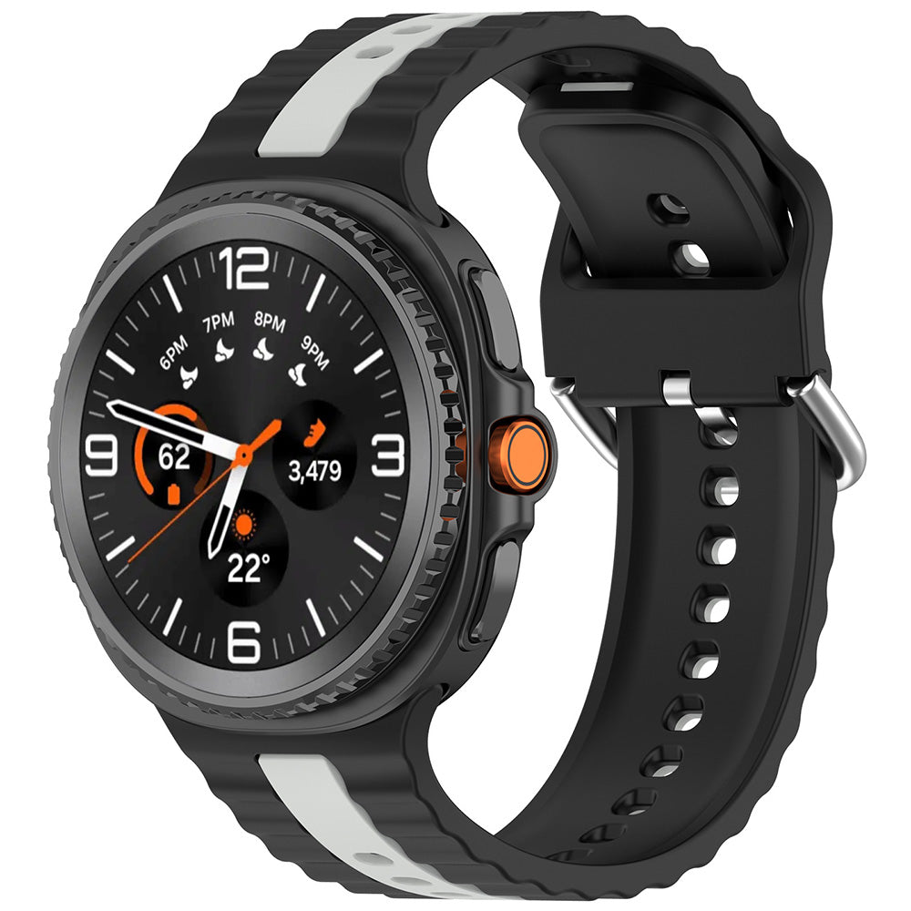 Cinturino Techsuit W078 per Samsung Galaxy Watch8 / Serie Watch8 Classic, Nero