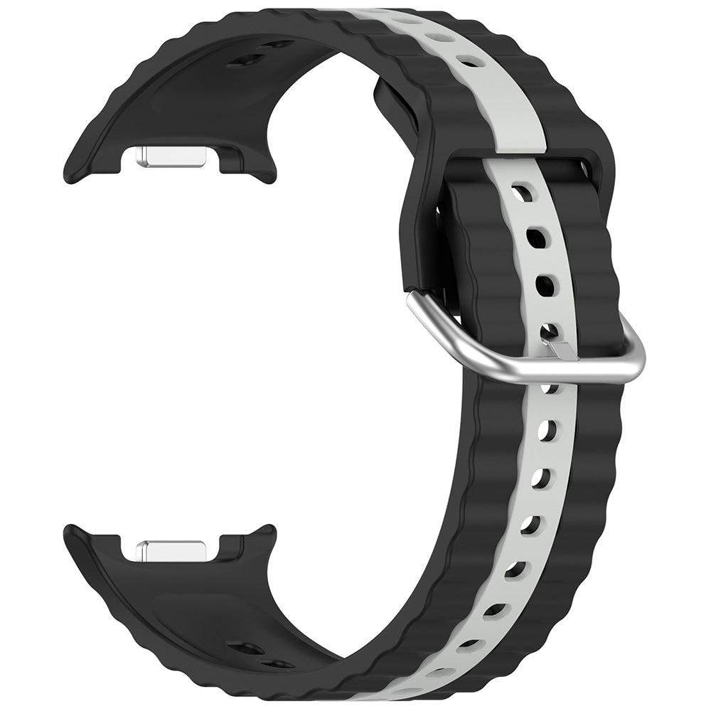 Cinturino Techsuit W078 per Samsung Galaxy Watch8 / Serie Watch8 Classic, Nero