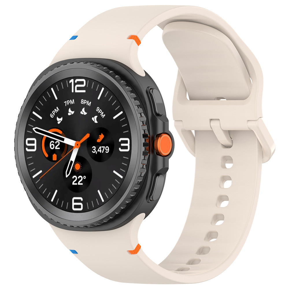 Cinturino Techsuit W079 per Samsung Galaxy Watch 8 Classic / Watch8 44mm / Watch 8 40mm, Beige