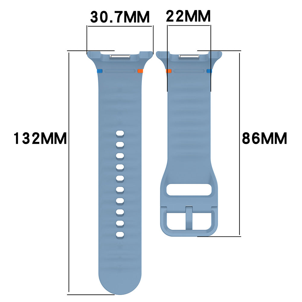Techsuit W079 Strap for Samsung Galaxy Watch8 / Watch8 Classic Series, Black
