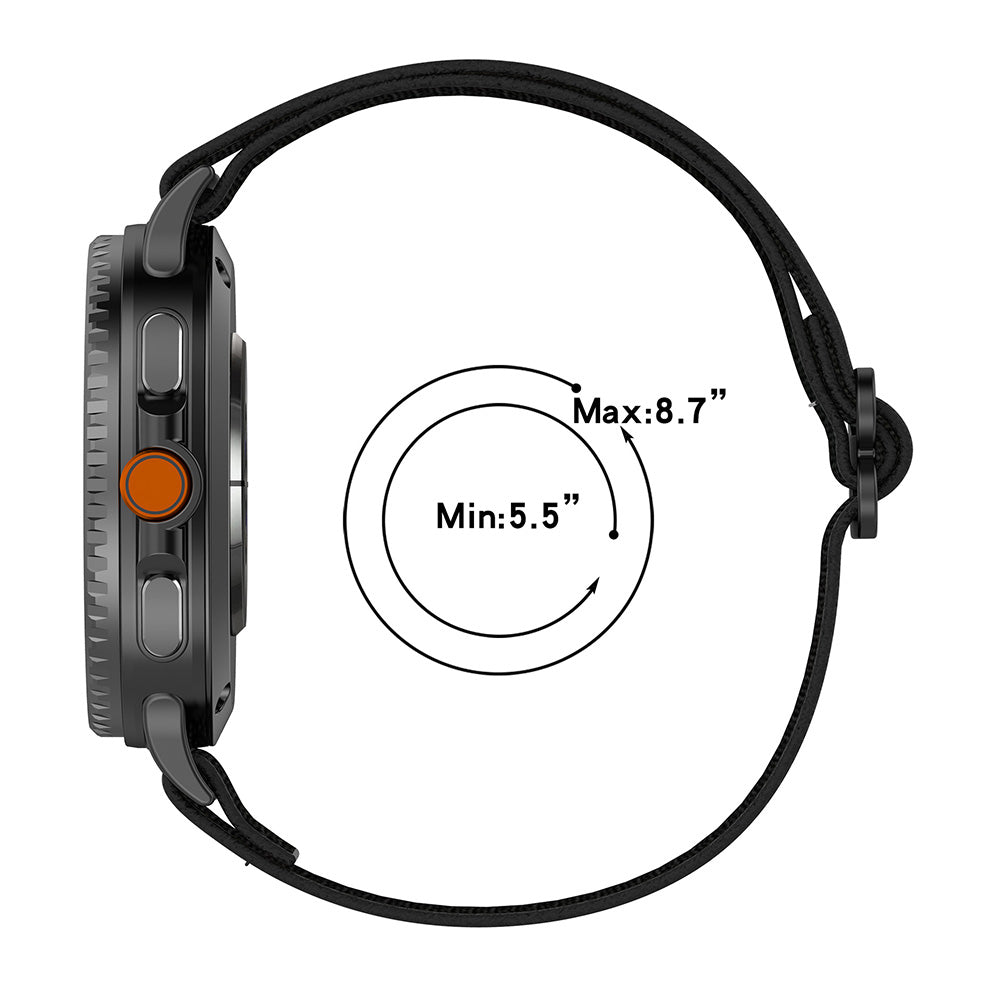 Cinturino Techsuit W080 per Samsung Galaxy Watch8 / Serie Watch8 Classic, Marrone
