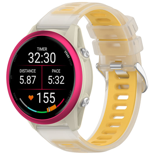 Cinturino Techsuit W084 per Samsung Galaxy Watch / Huawei Watch Series, 22mm, Giallo