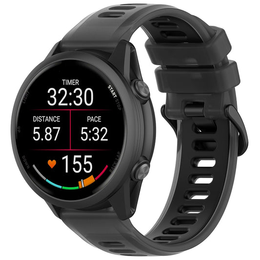 Cinturino Techsuit W084 per Samsung Galaxy Watch / Huawei Watch Series, 22mm, Nero