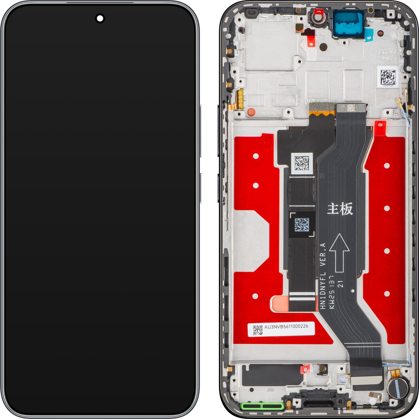 Display con Touchscreen Honor 400, con Cornice, Nero (Midnight Black), Service Pack 0235APNR