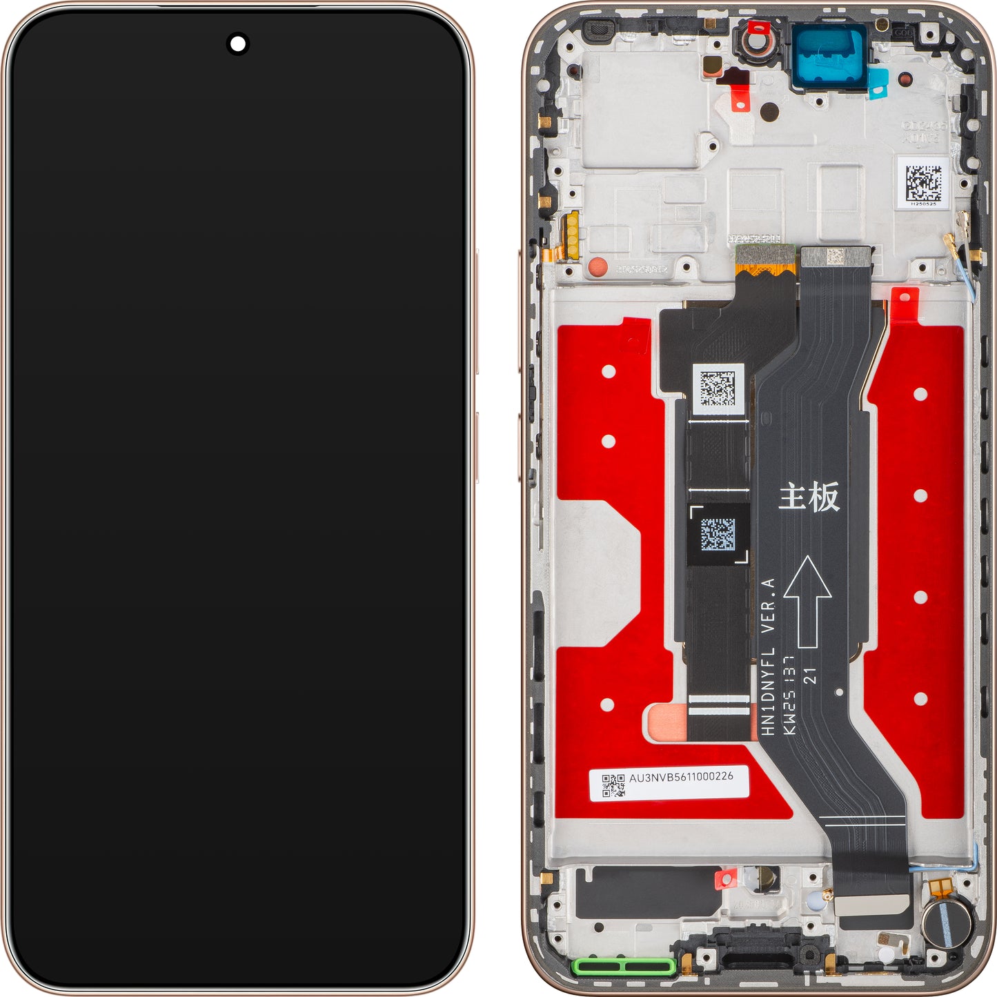 Display con Touchscreen Honor 400, con Cornice, Dorato (Desert Gold), Service Pack 0235APNU