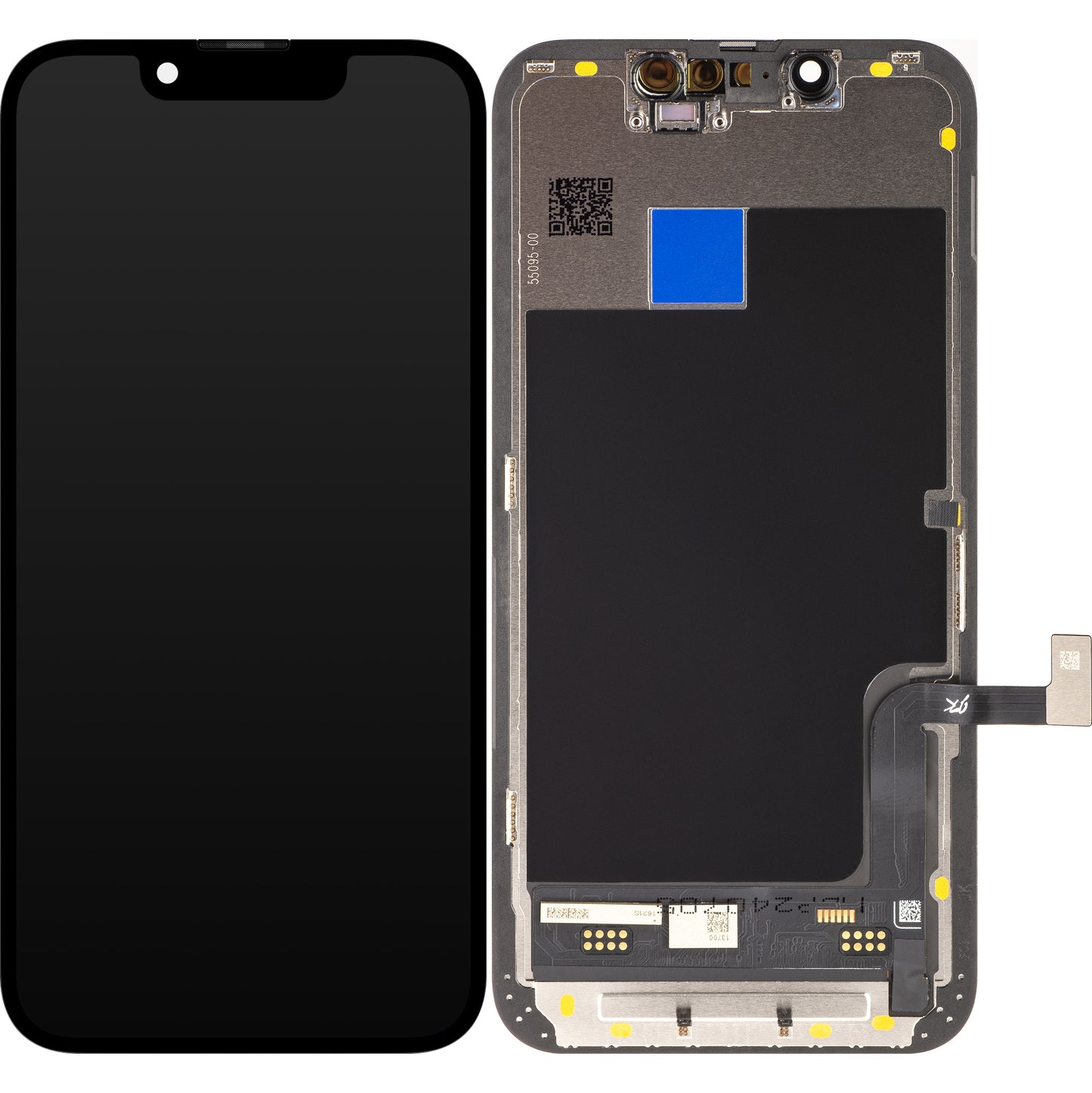 Display touchscreen JK per Apple iPhone 13 mini, con cornice, versione In-Cell LCD, nero