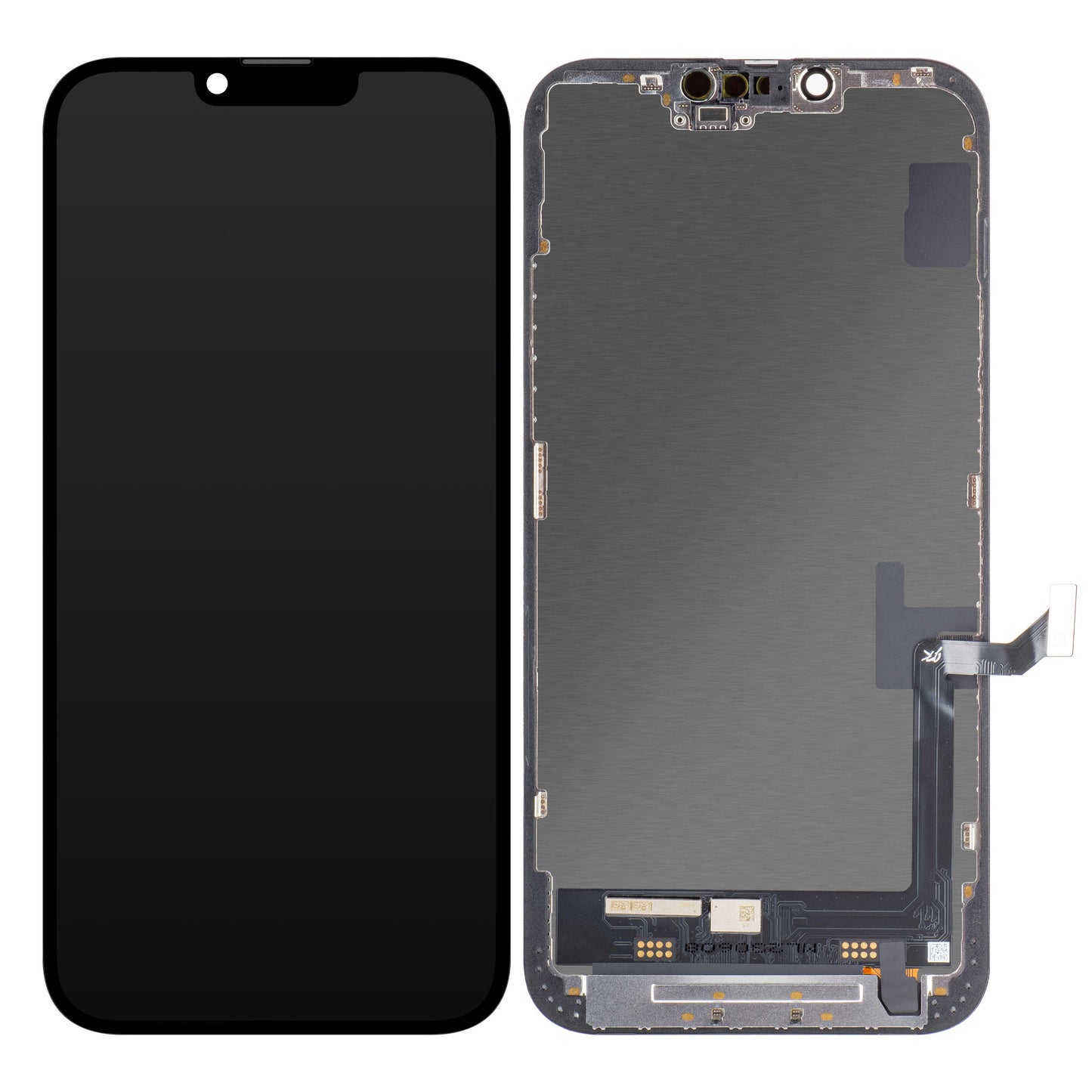 Display touchscreen JK per Apple iPhone 14 Plus, con cornice, versione In-Cell LCD, nero