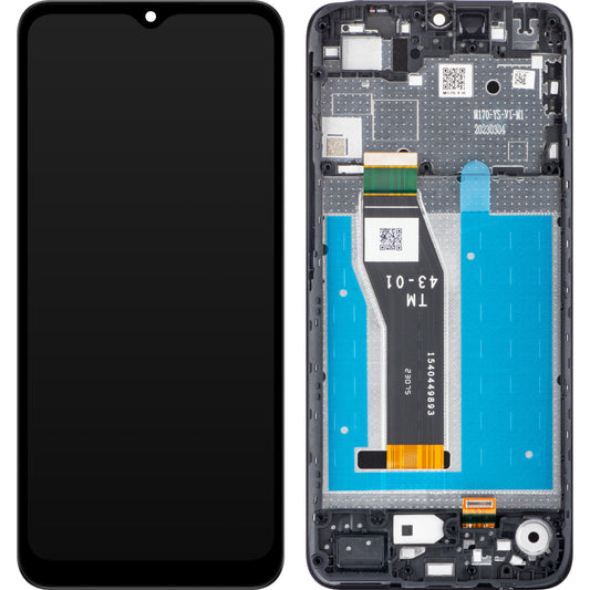 Motorola Moto Moto E13 Display touchscreen con cornice, nero, Service Pack 5D68C22340