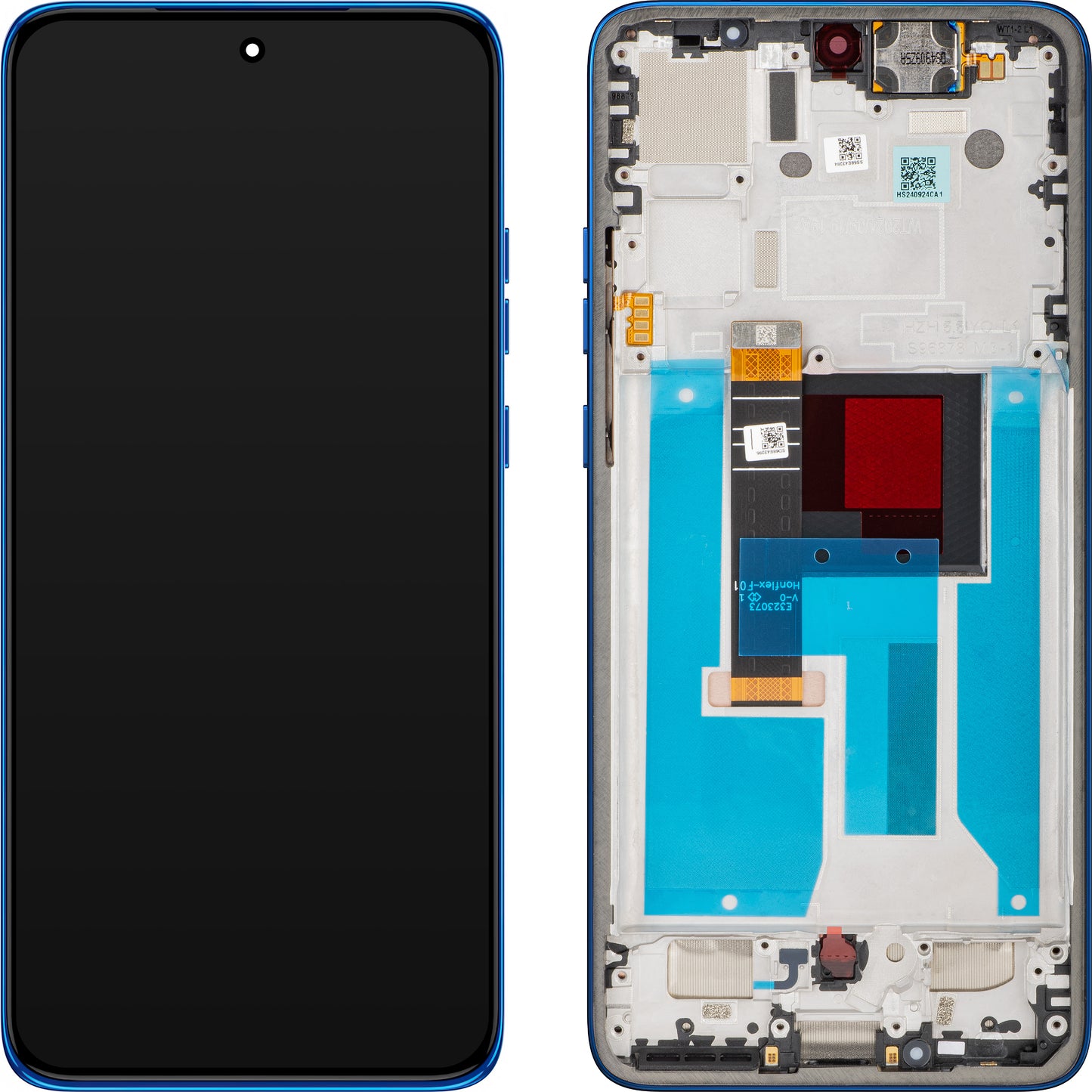Display touchscreen Motorola Edge 50 Neo, con cornice, blu nautico, Service Pack 5D68C28686