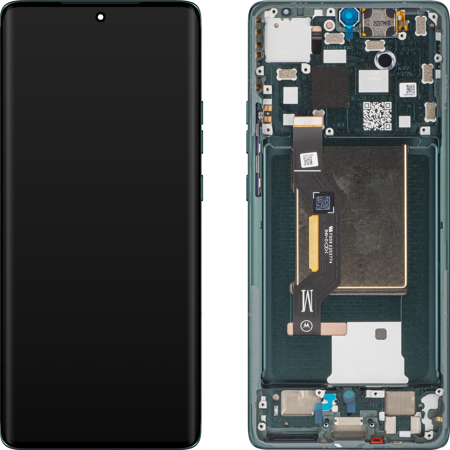 Display con Touchscreen Motorola Edge 50, con Cornice, Verde (Jungle Green), Swap 5D68C25136
