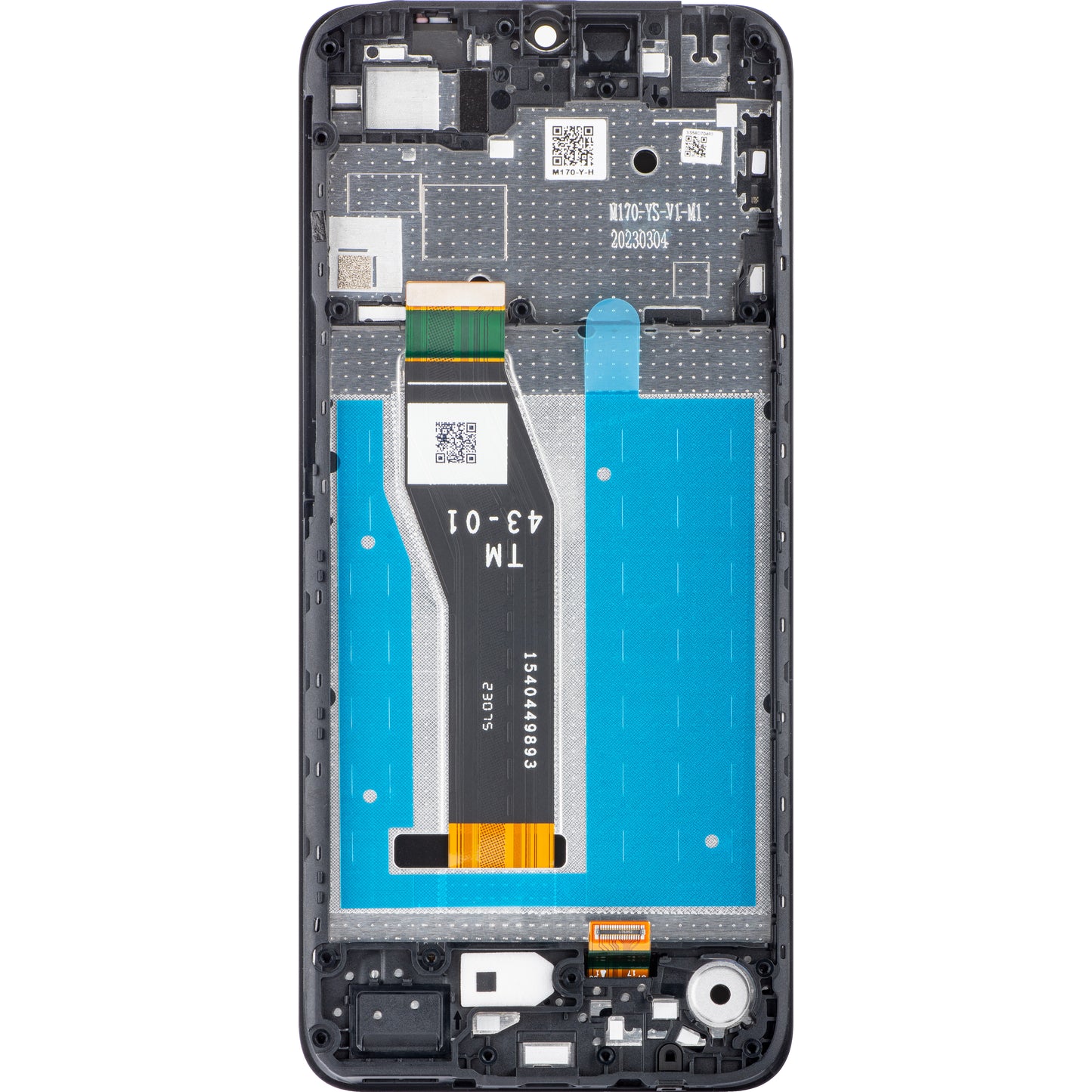 Motorola Moto Moto E13 Display touchscreen con cornice, nero, Service Pack 5D68C22340