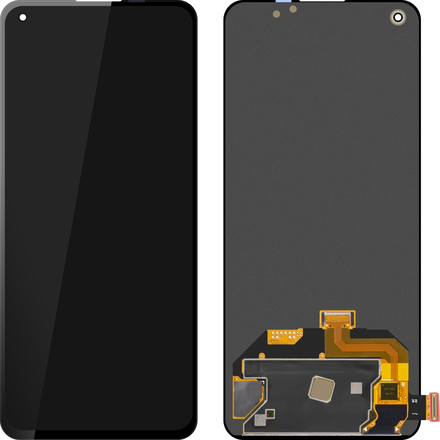 Display con Touchscreen MP compatibile con Realme GT Master, Versione OLED