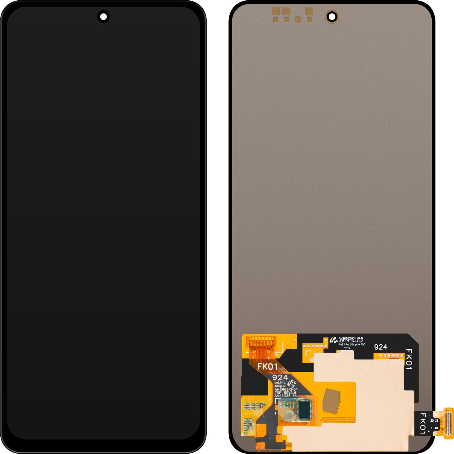 Display con Touchscreen MP compatibile con vivo V40 Lite 4G (IDN)
