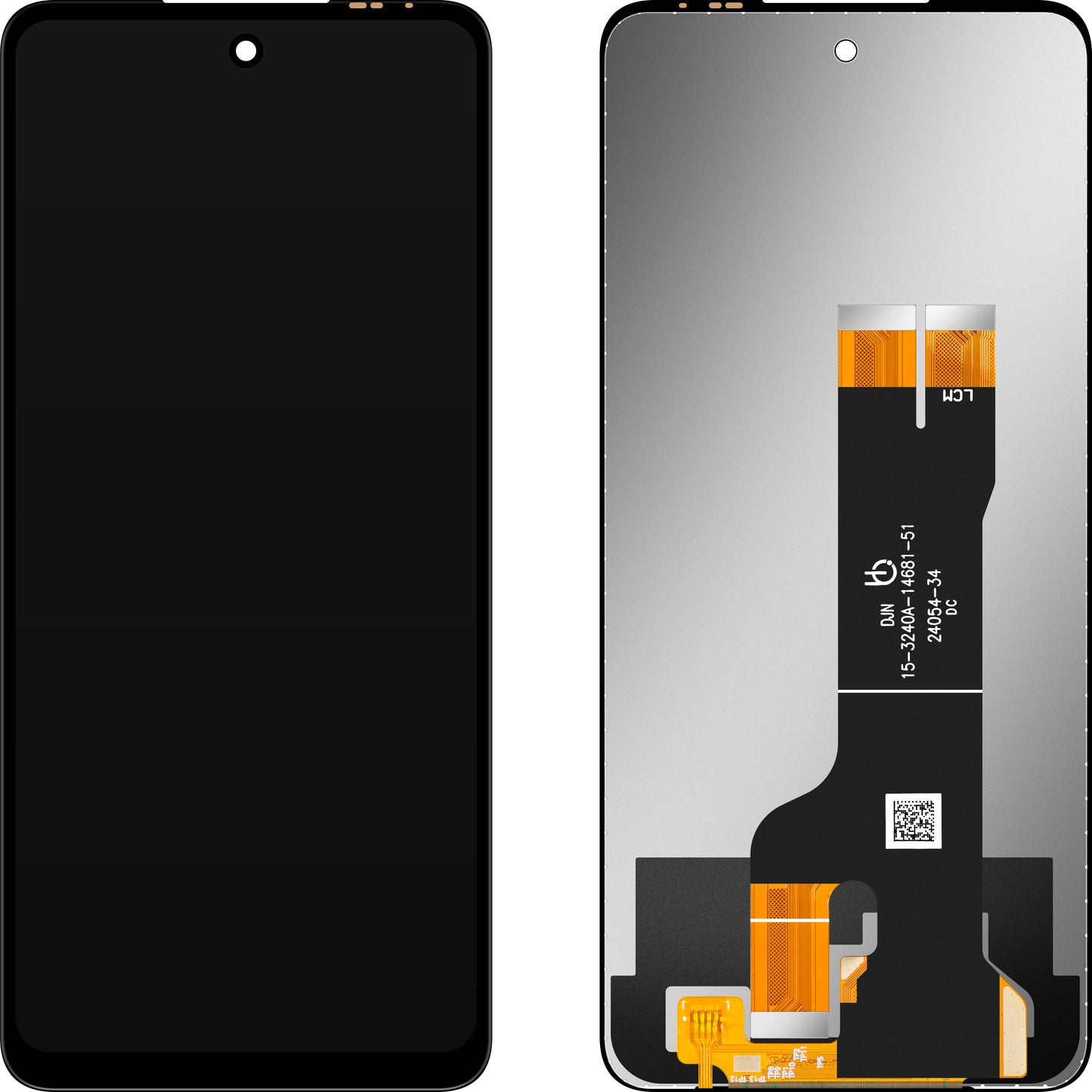 Display con Touchscreen MP compatibile con ZTE Blade A75 5G