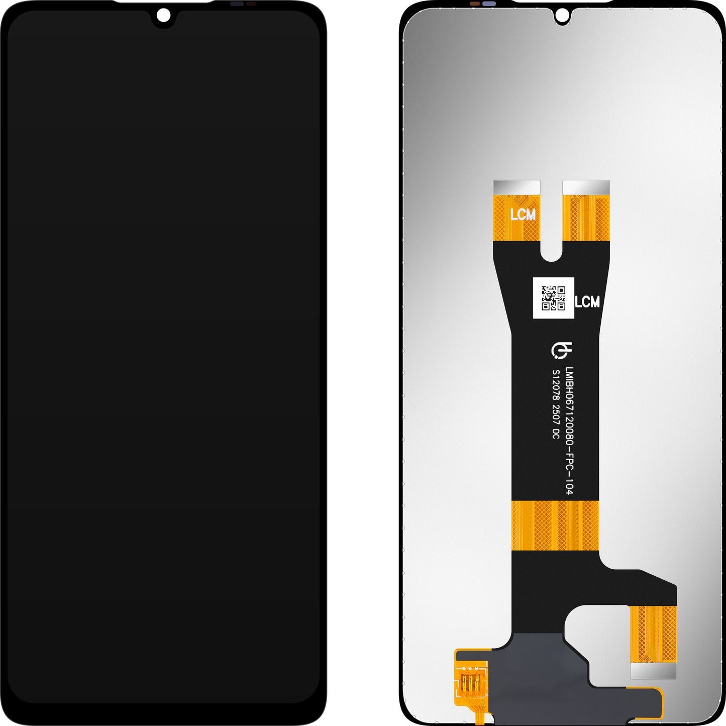 Display con Touchscreen MP compatibile con ZTE Blade A36 / Blade A56 / Blade A76 4G