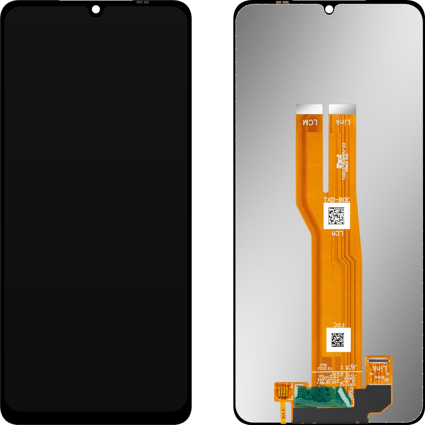 Display con Touchscreen MP compatibile con Samsung Galaxy A07 4G A075