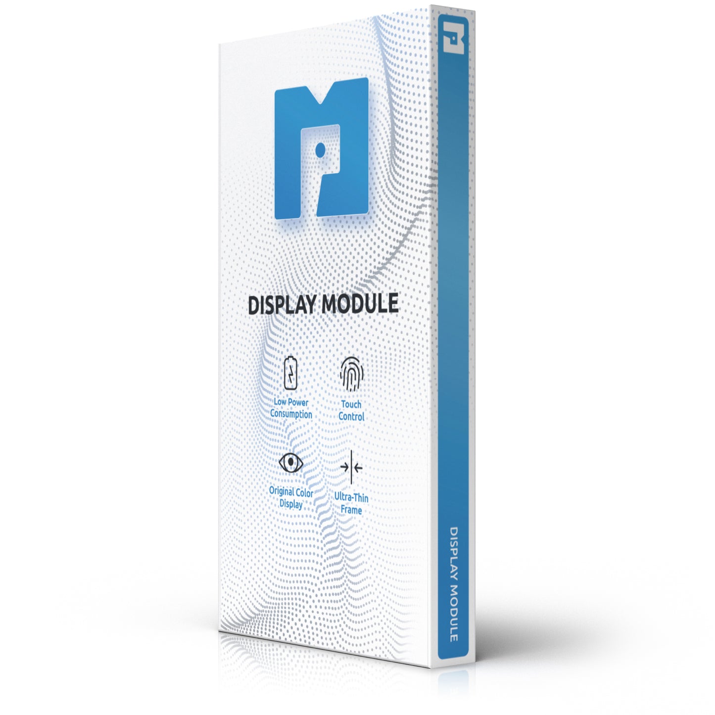 Display con Touchscreen MP compatibile con Apple iPhone 13, con Cornice, Versione OLED FHD Diagnostic, Nero