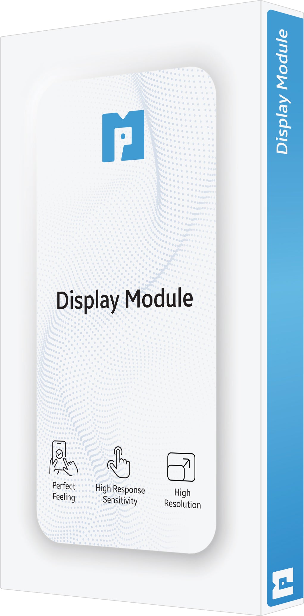 Display con Touchscreen MP compatibile con Apple iPhone 16, con Cornice, Versione Premium Soft OLED FHD Diagnostico, Nero