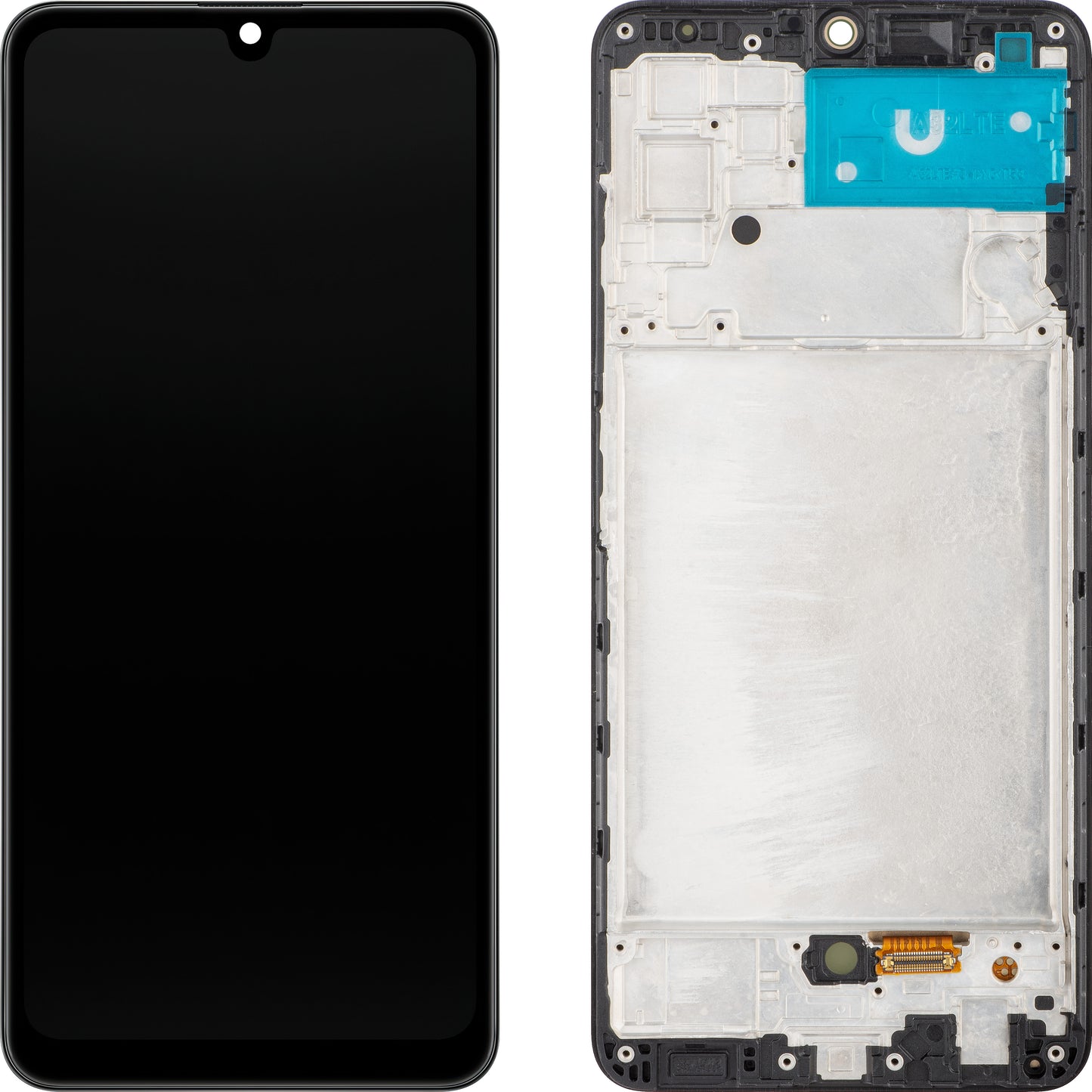 Display touchscreen MP compatibile con Samsung Galaxy A32 A325, con cornice, versione OLED, nero