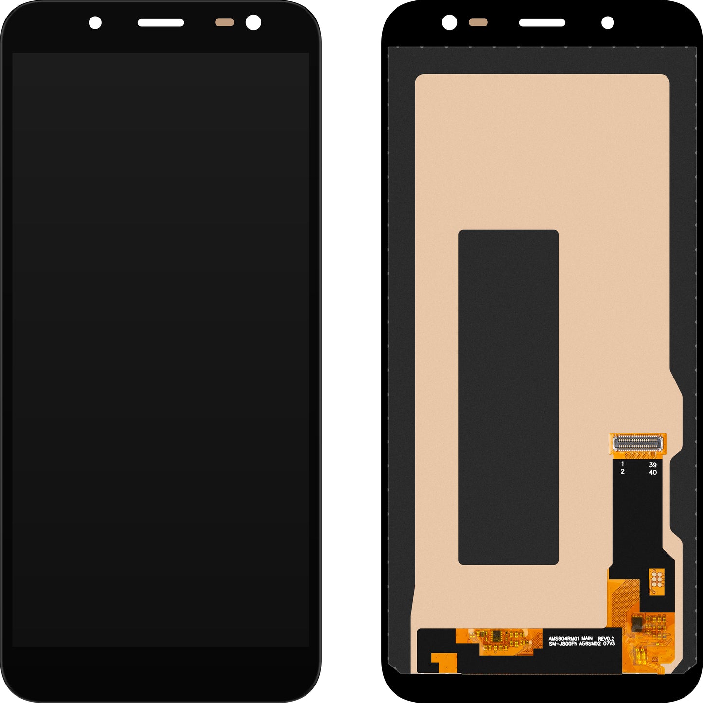 Display con Touchscreen MP compatibile con Samsung Galaxy J6 J600