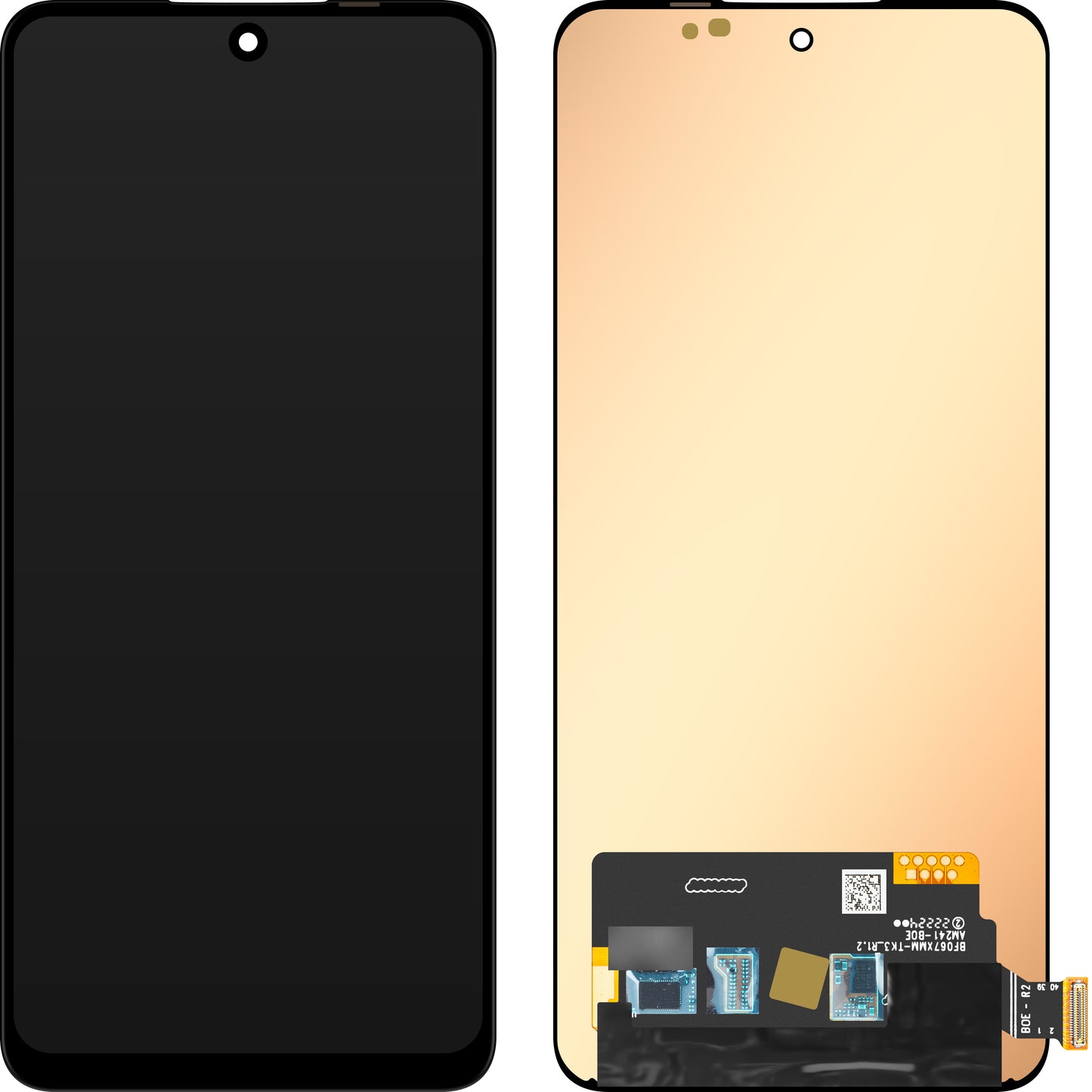 MP Touchscreen Display compatible with OnePlus 10R / 10T, OLED Version