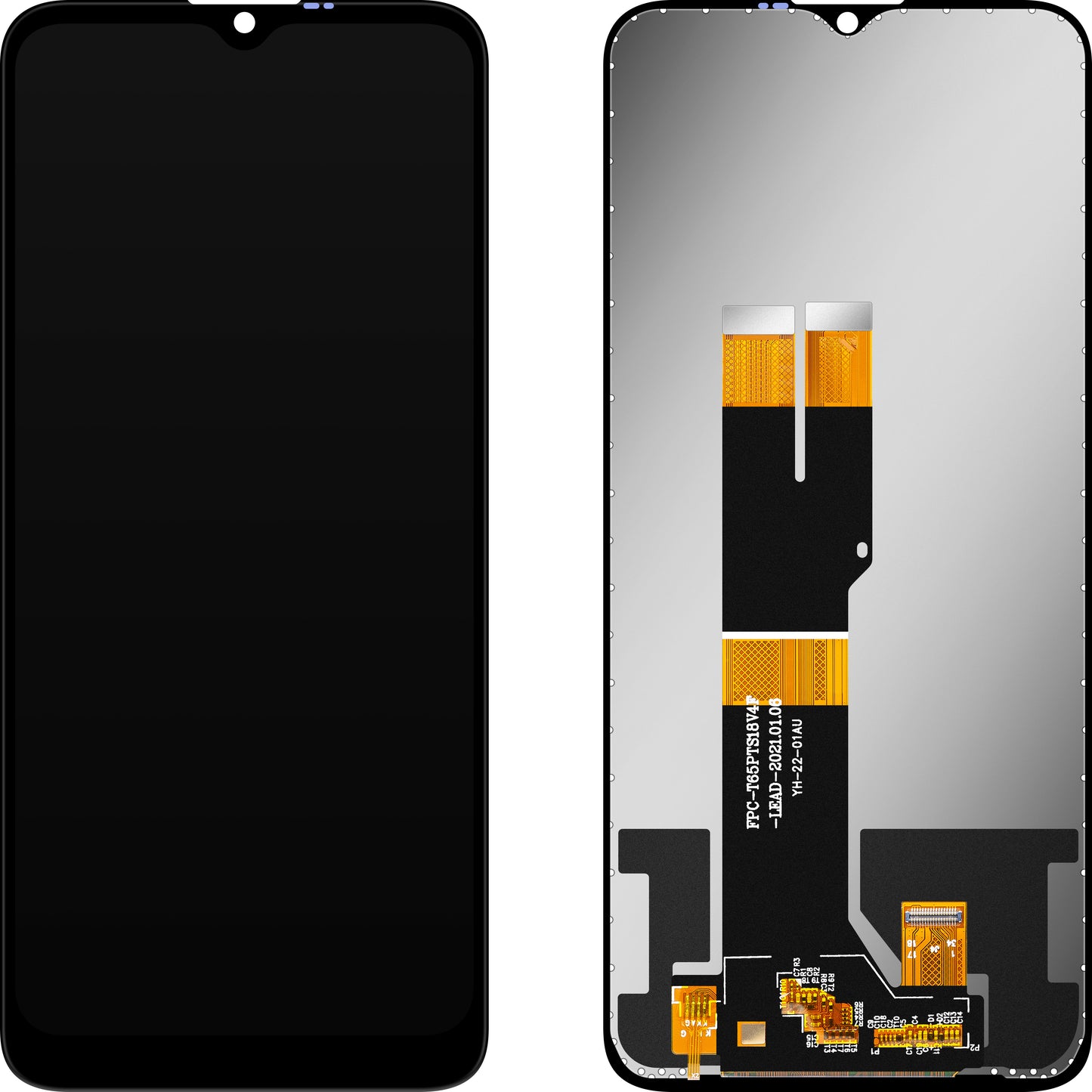 Display con Touchscreen MP compatibile con Nokia 2.4