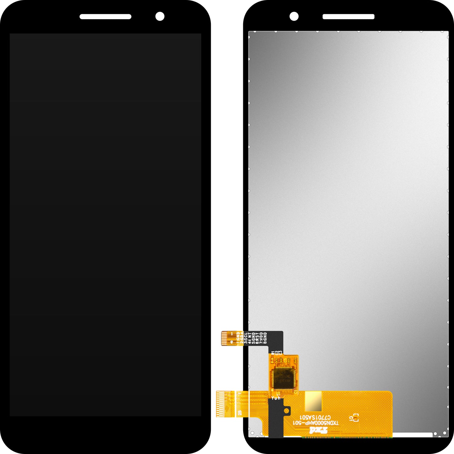 Display con Touchscreen MP compatibile con alcatel 1