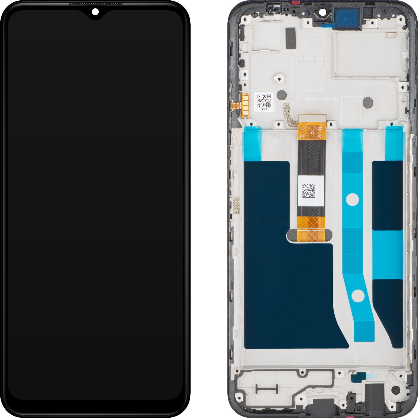 Display con Touchscreen Nokia G42, con Cornice, Nero, Service Pack 70101355H001