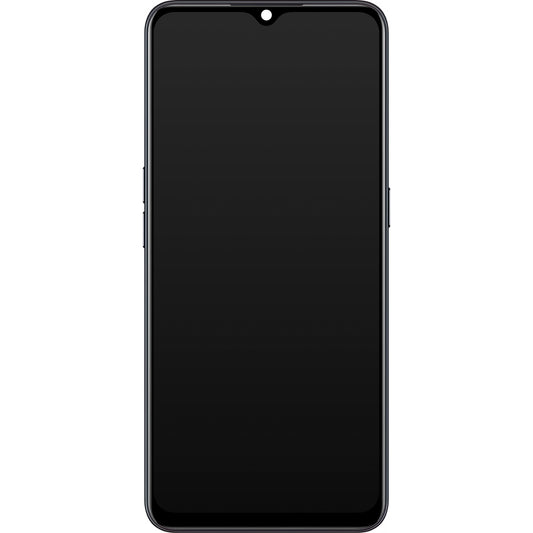 Display con touchscreen Oppo Reno3 5G / Find X2 Lite, con cornice, nero chiaro di luna, Service Pack 4903624