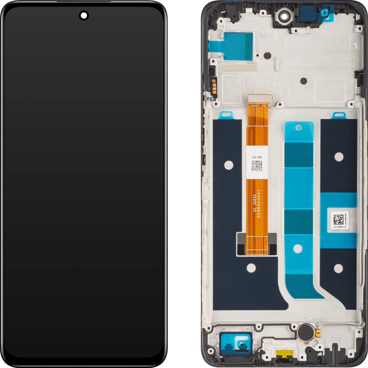 Realme 11 5G Display touchscreen Realme 11 5G, con cornice, Midnight Black, Service Pack 621029000064