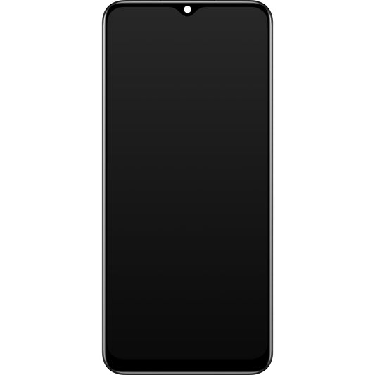 Display touchscreen Realme C33, con cornice, nero (Night Sea), Service Pack 4130336