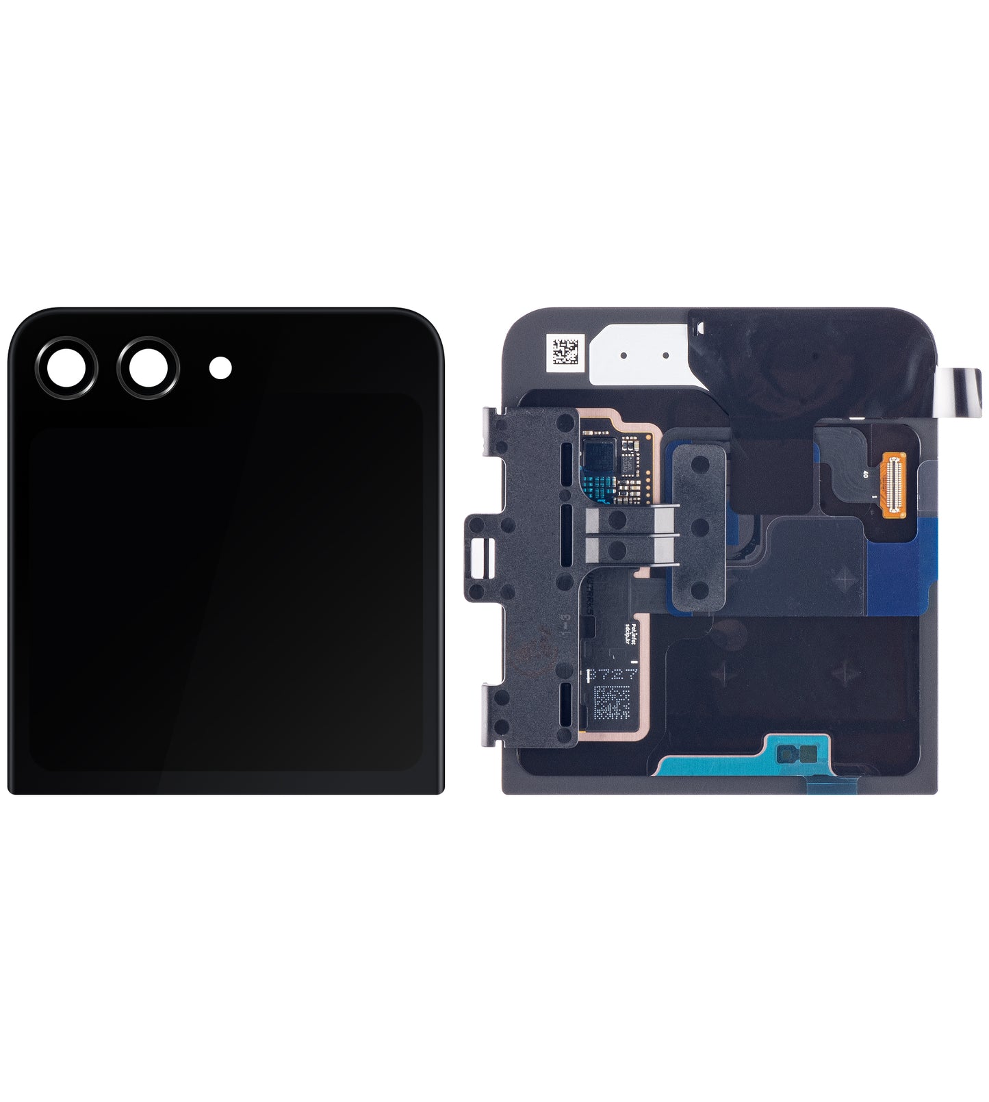 Display touchscreen Samsung Galaxy Z Flip5 F731, sub esterno, grigio (grafite), Service Pack GH97-29135A