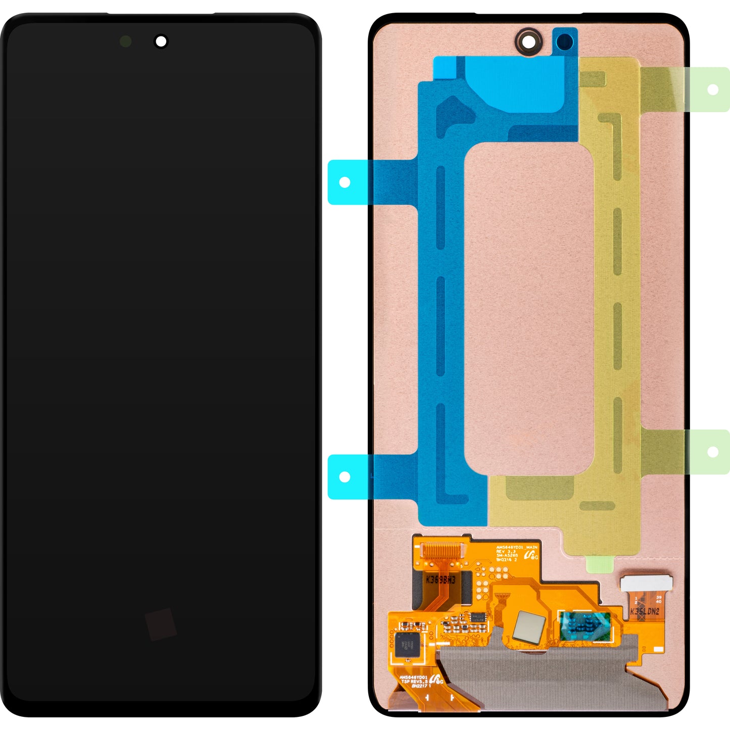 Display touchscreen Samsung Galaxy A52s 5G A528 / A52 5G A528 / A52 A526 / A52 A525, Service Pack GH96-14303A