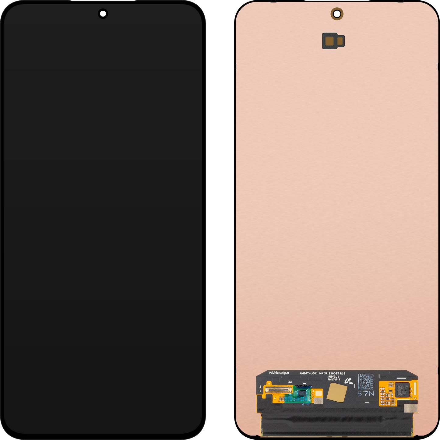 Display con Touchscreen Samsung Galaxy S25 FE, Service Pack GH82-38423A