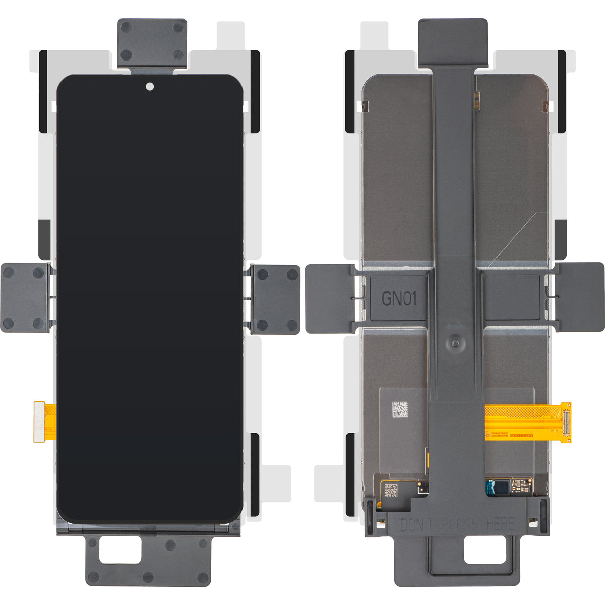 Display con Touchscreen Samsung Galaxy Z Flip7 FE F761, Sub Inner, Service Pack GH82-37735A