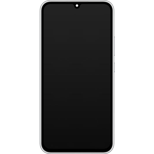 Display touchscreen Samsung Galaxy A34 A346, con cornice, argento, Service Pack GH82-31200B