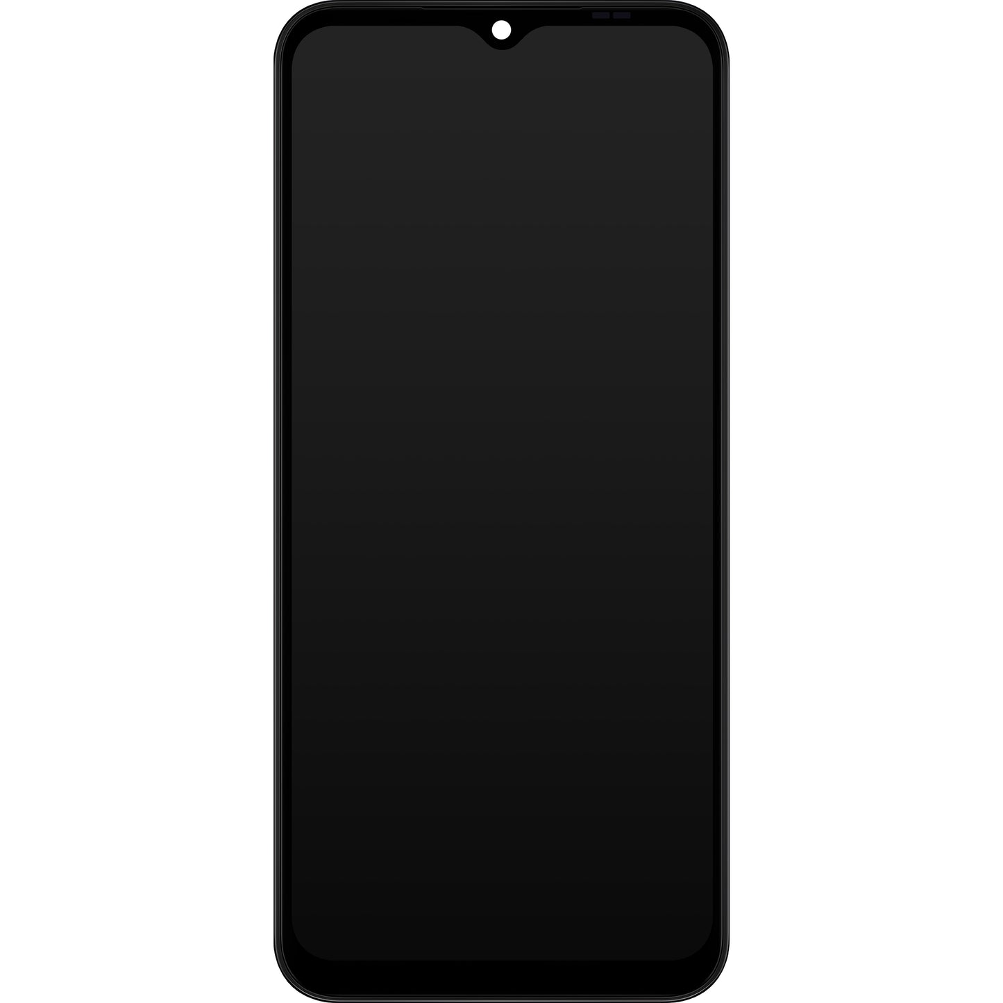 Display touchscreen Samsung Galaxy A14 A145, con cornice, versione Europa, nero, Service Pack GH81-23540A