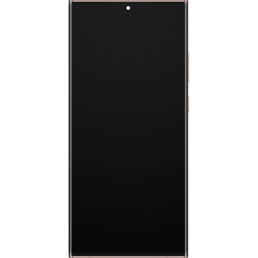 Display touchscreen Samsung Galaxy Note 20 Ultra 5G N986 / Note 20 Ultra N985 con cornice, Mystic Bronze, Service Pack GH82-31453D
