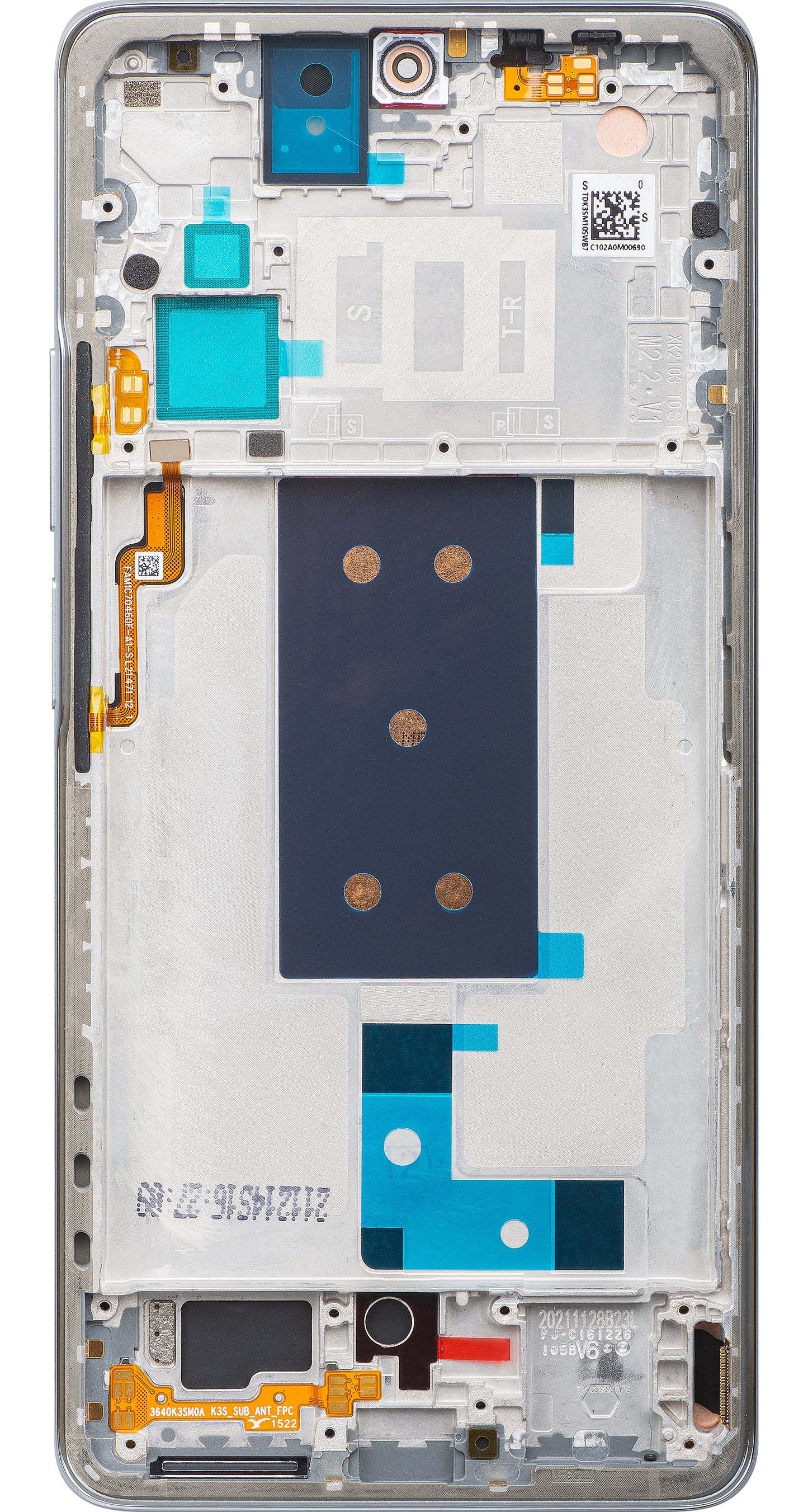 Display con Touchscreen Xiaomi 11T, con Cornice, Grigio (Meteorite Gray), Swap 560004K11R00