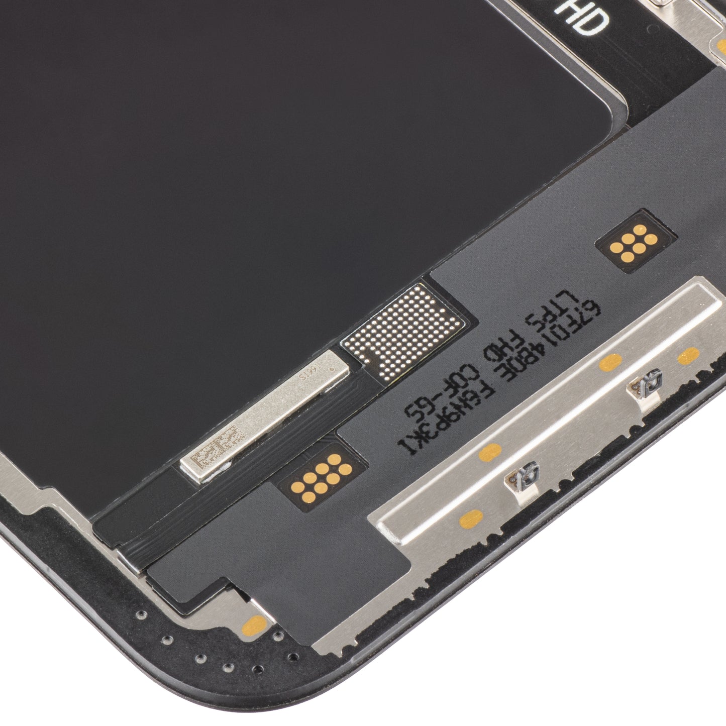 ZY Display touchscreen per Apple iPhone 14 Plus, con cornice, LCD In-Cell IC mobile, nero
