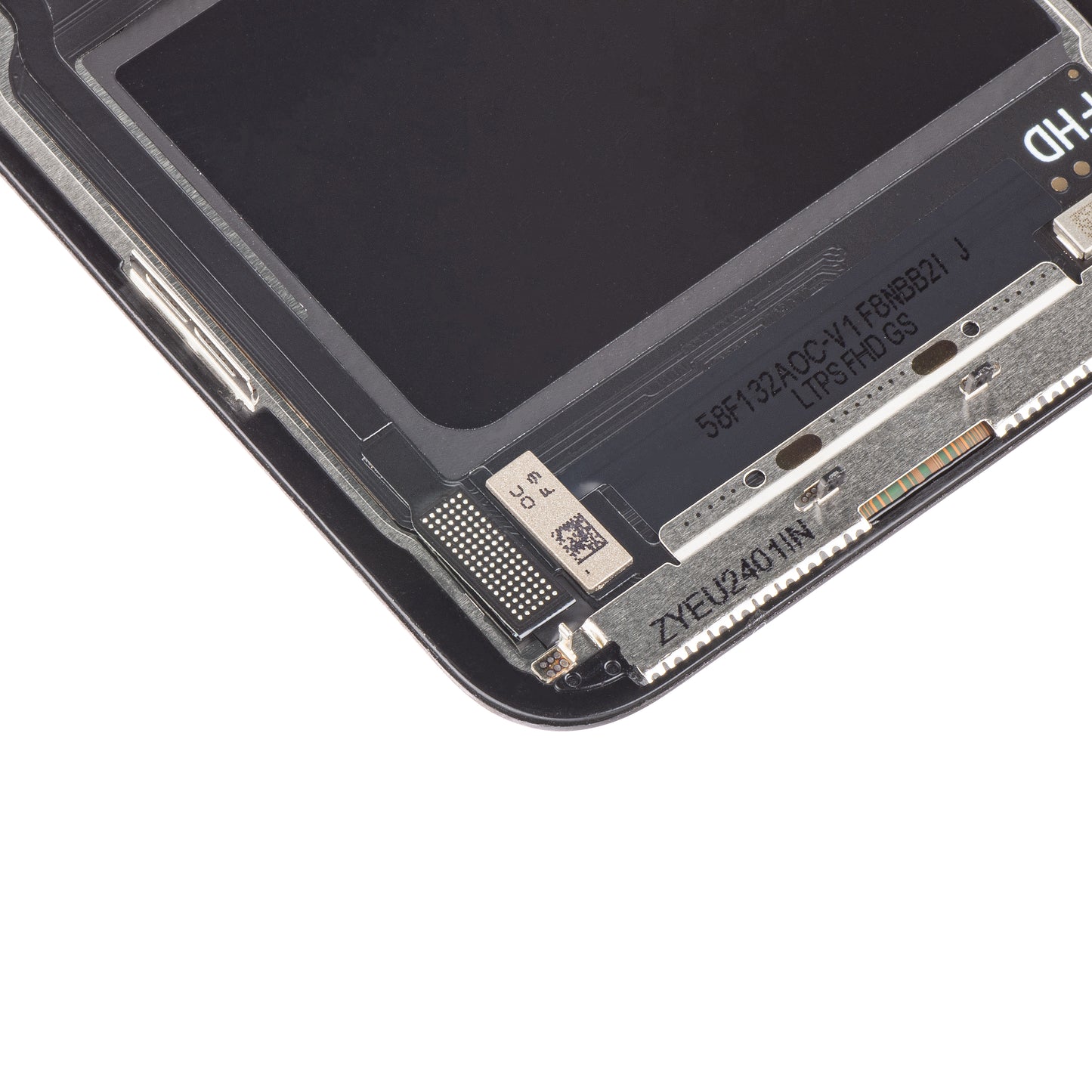 ZY Display touchscreen per Apple iPhone 11 Pro, con cornice, versione LCD mobile In-Cell IC, nero