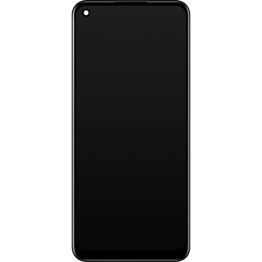 Display touchscreen Oppo A11s / A53s / A32 / A33 (2020) / A53 4G, con cornice, nero, Service Pack 4905105