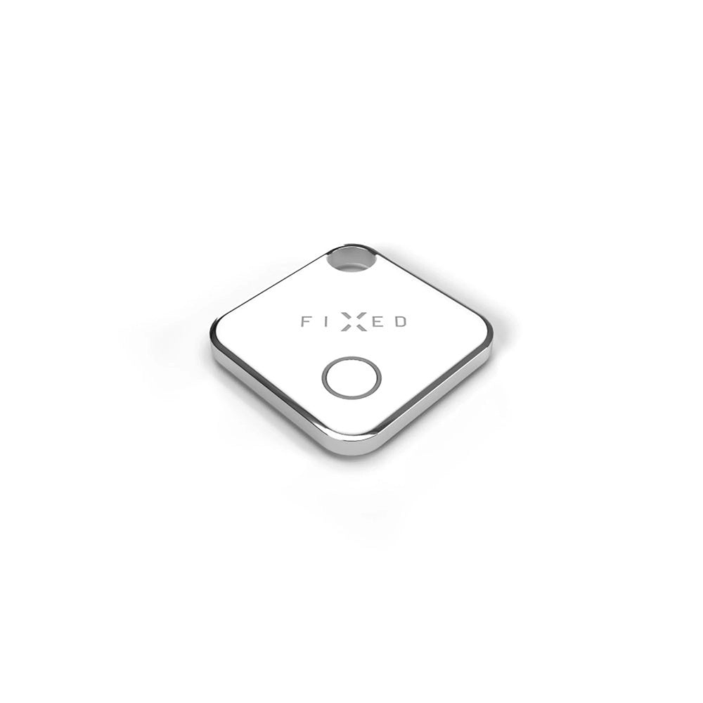 Fixed SmartTag Duo per iOS, Set 2 Pezzi, Bianco / Nero