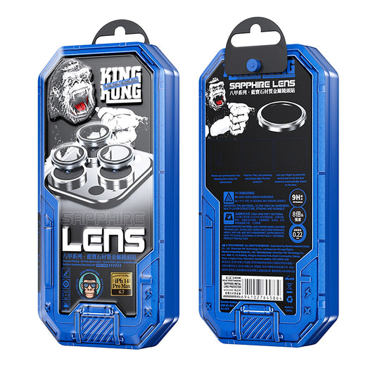 Pellicola protettiva per fotocamera Wekome WTPC-008 per Apple iPhone 15 Pro, protezione in vetro, oro